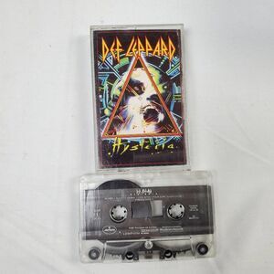 Def Leppard – Hysteria Cassette Album 1987 Mercury/Polygram Hard Rock Classic